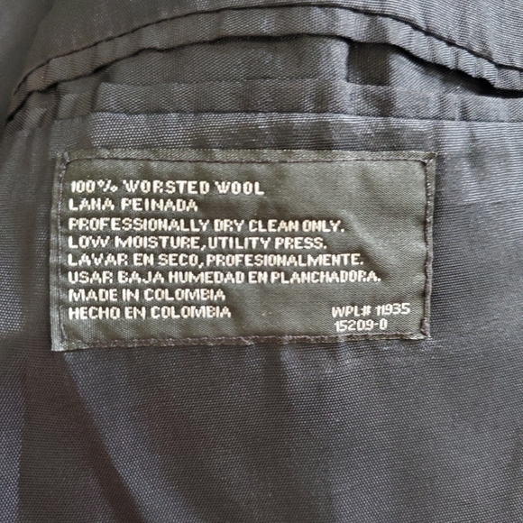 Towncraft Men's Suit Jacket & Pant Set Pinstripe - Picture 5 of 15